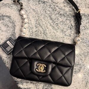 Chanel my precious pearls waist bag